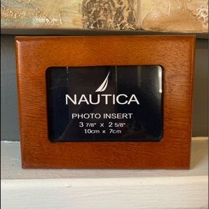 Nautica wooden box card holder